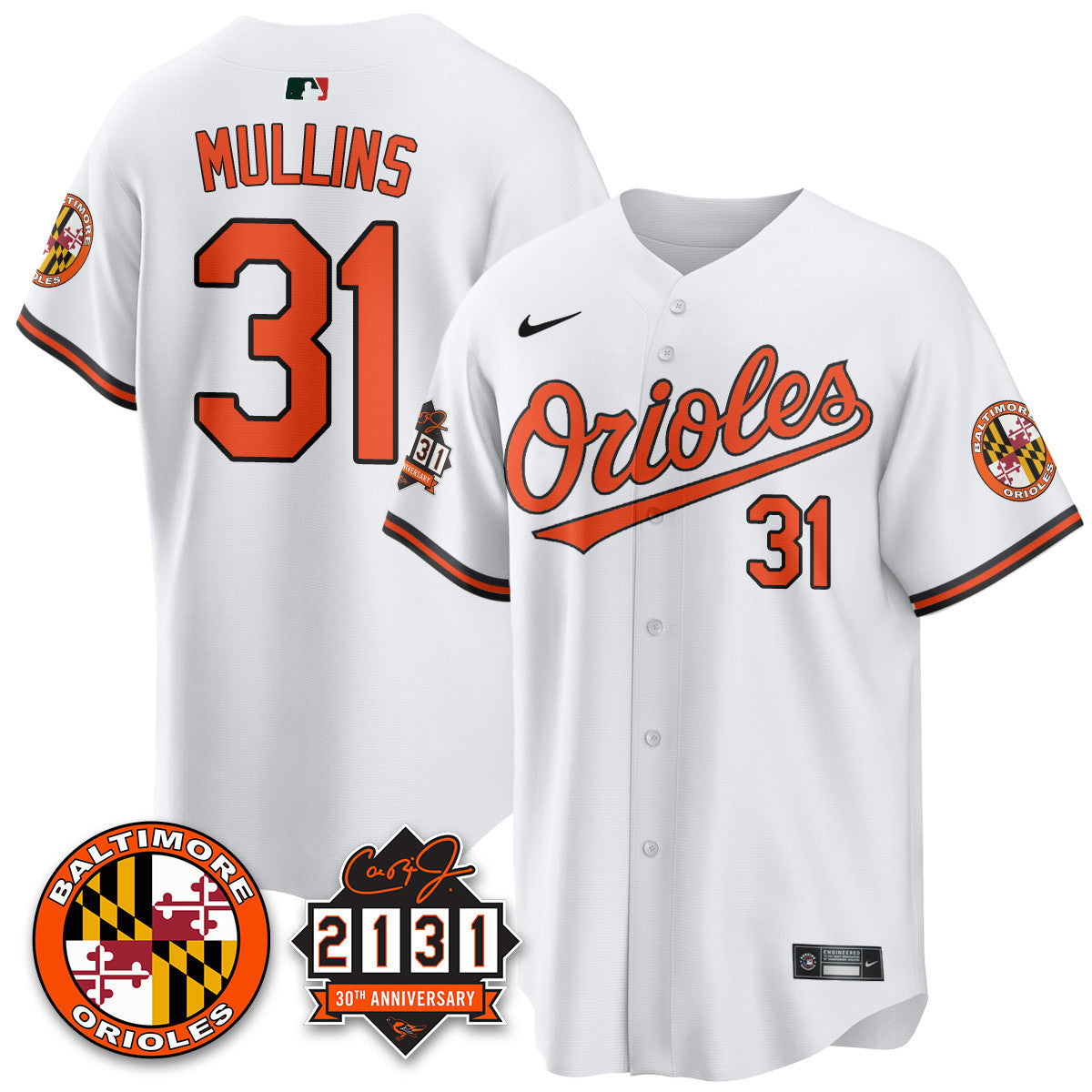 Baltimore Orioles "30th Anniversary of 2131" Limited Jersey - All Stitched