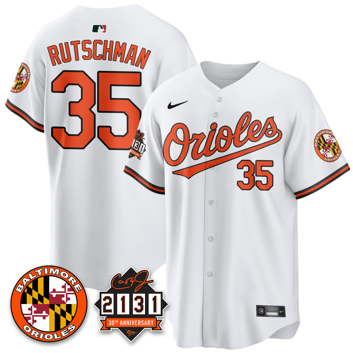 Baltimore Orioles "30th Anniversary of 2131" Limited Jersey - All Stitched