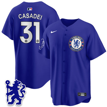 Men's Chelsea 2025 Soccer x Baseball Limited Jersey - All Stitched