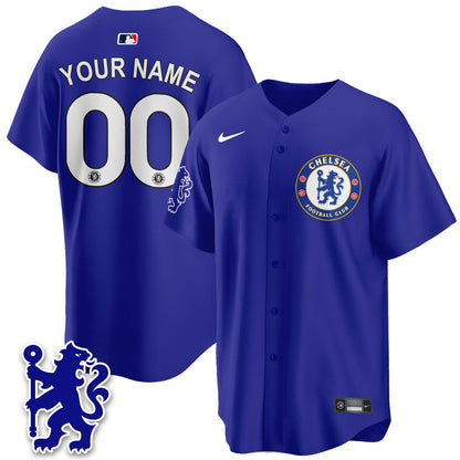 Men's Chelsea 2025 Soccer x Baseball Limited Jersey - All Stitched