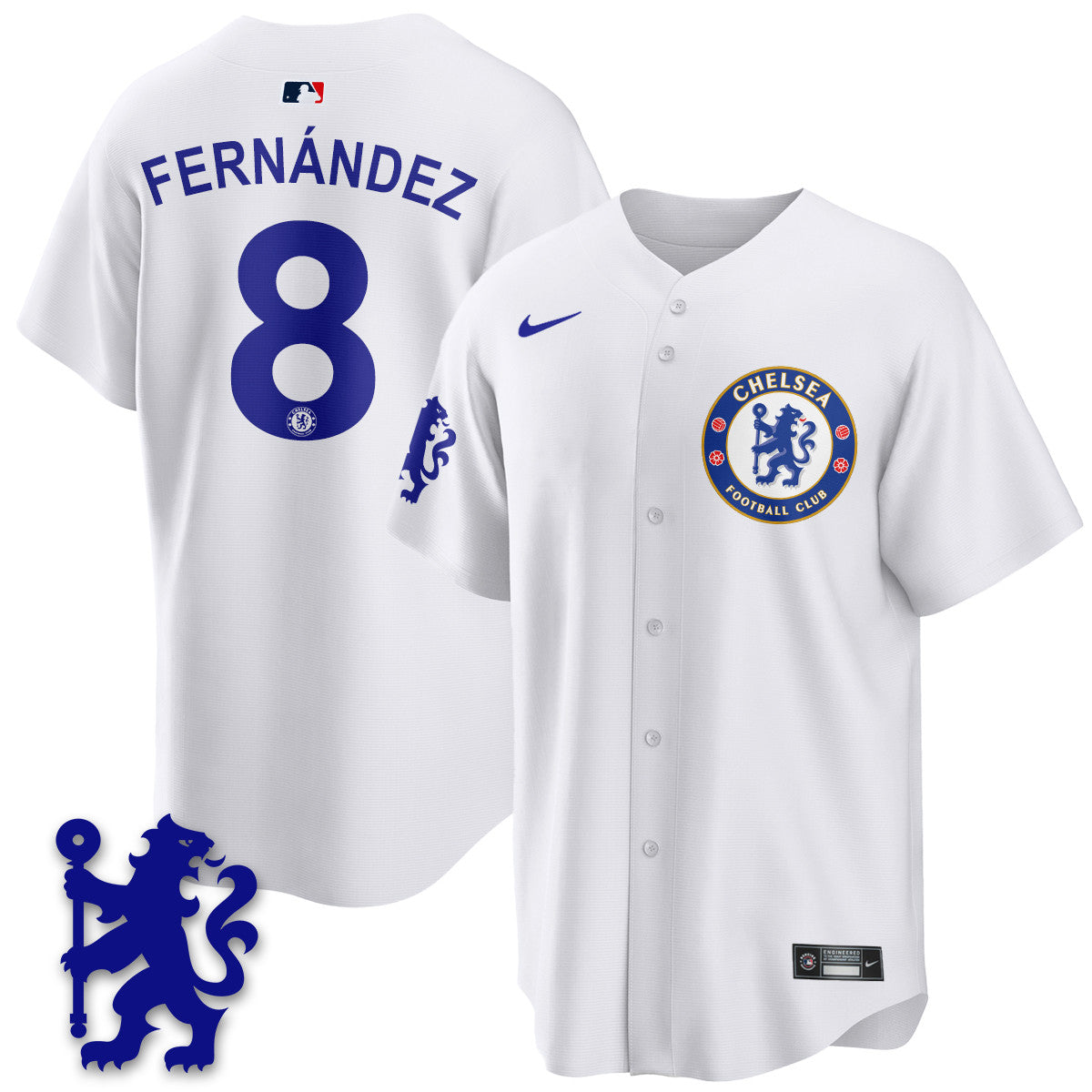 Men's Chelsea 2025 Soccer x Baseball Limited Jersey - All Stitched