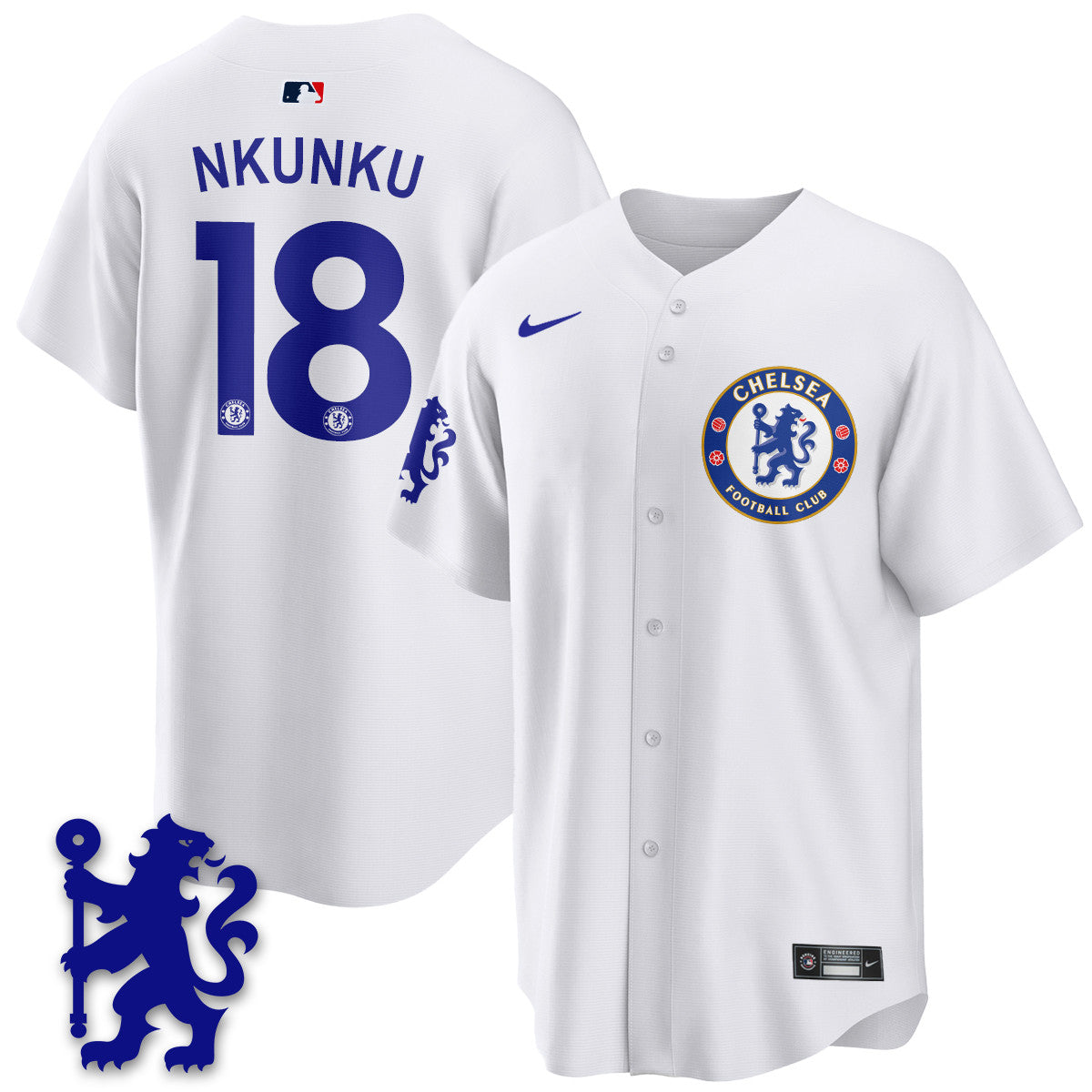 Men's Chelsea 2025 Soccer x Baseball Limited Jersey - All Stitched