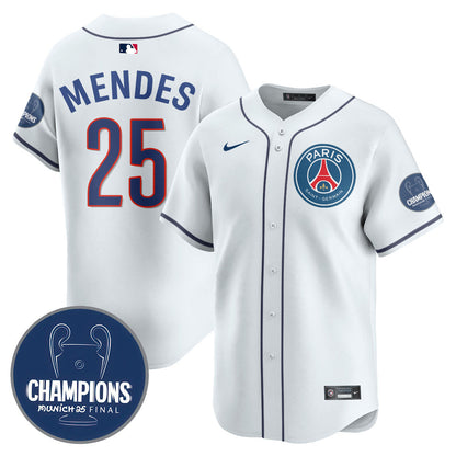 Paris Saint-Germain 2025 Soccer x Baseball Limited Jersey - All Stitched