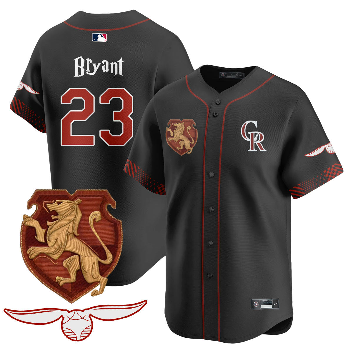 Men's Colorado Rockies Harry Potter 2025 Jersey - All Stitched
