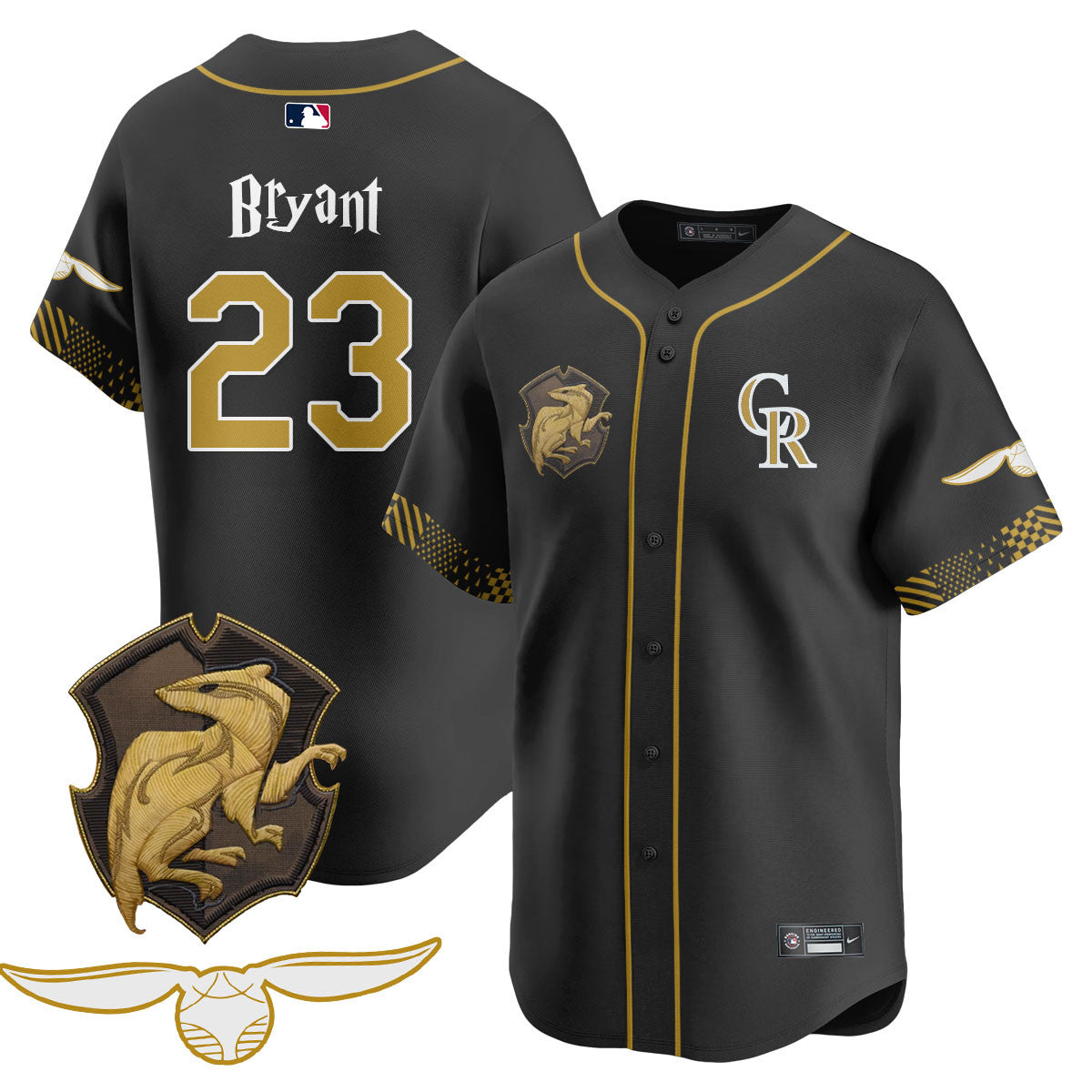 Men's Colorado Rockies Harry Potter 2025 Jersey - All Stitched