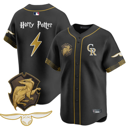 Men's Colorado Rockies Harry Potter 2025 Jersey - All Stitched