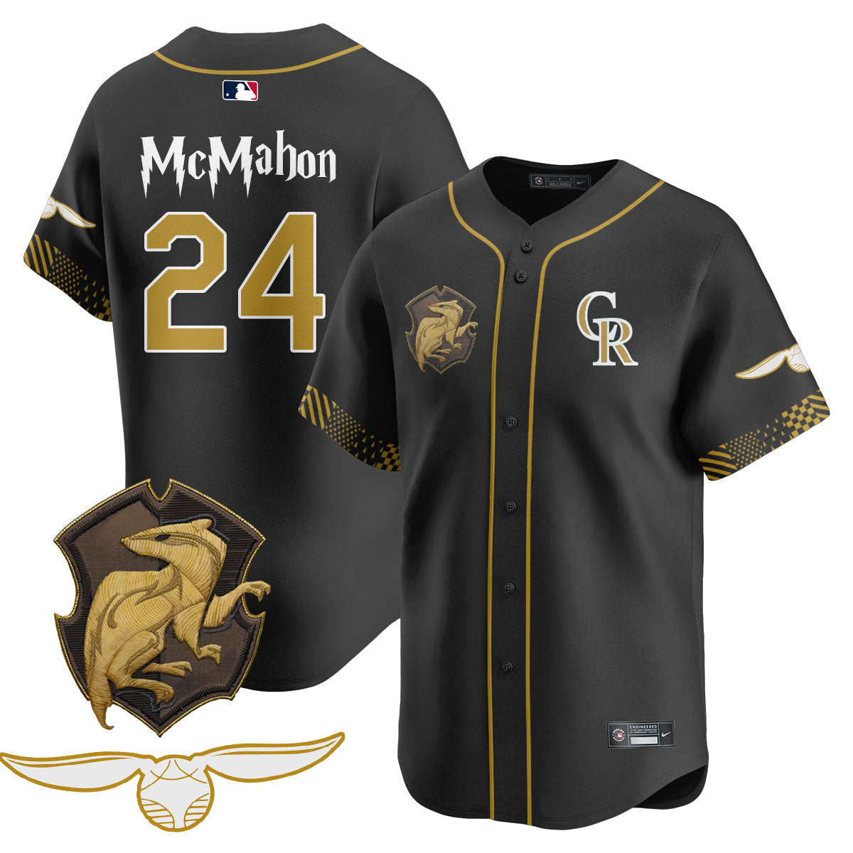 Men's Colorado Rockies Harry Potter 2025 Jersey - All Stitched