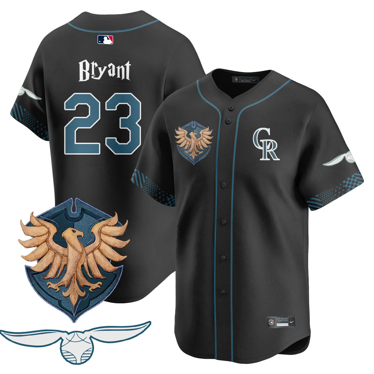 Men's Colorado Rockies Harry Potter 2025 Jersey - All Stitched