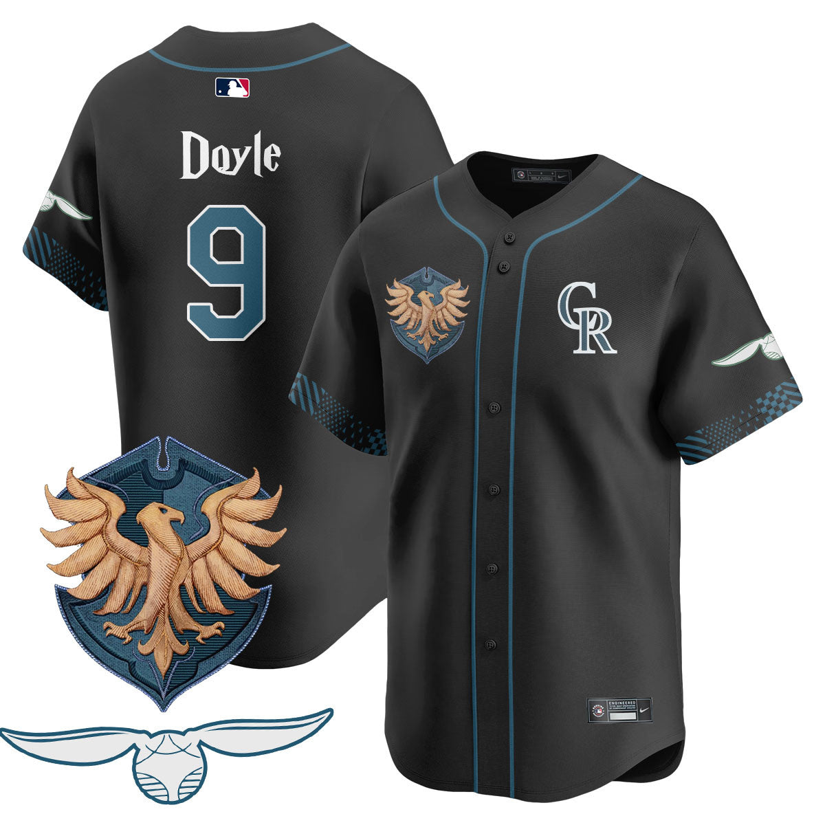 Men's Colorado Rockies Harry Potter 2025 Jersey - All Stitched