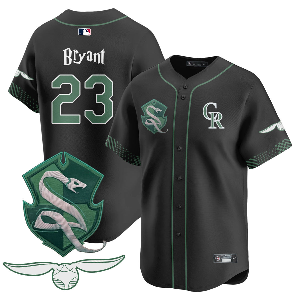 Men's Colorado Rockies Harry Potter 2025 Jersey - All Stitched