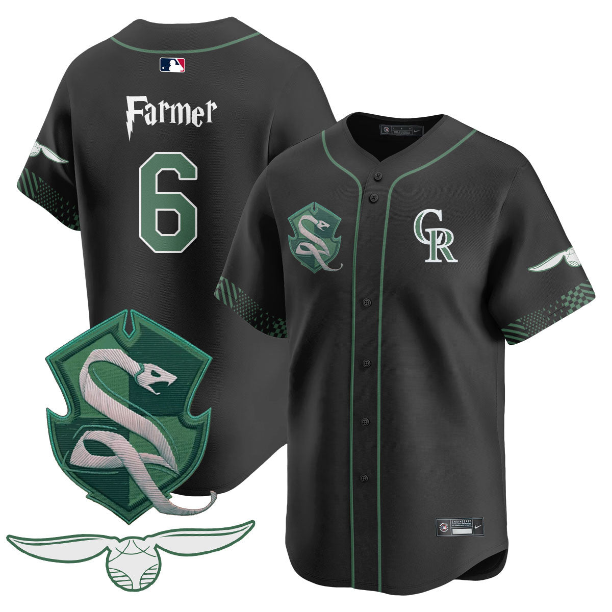 Colorado Rockies Harry Potter 2025 Jersey - All Stitched