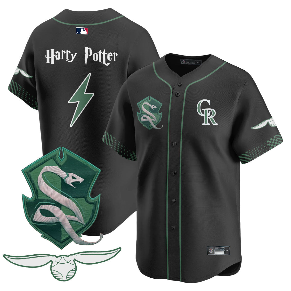 Colorado Rockies Harry Potter 2025 Jersey - All Stitched