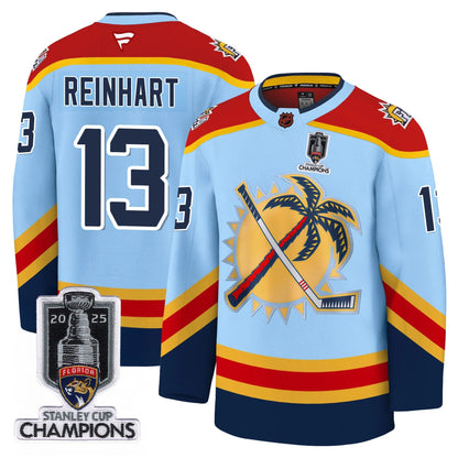 Men's Florida Panthers 2025 Stanley Cup Champions Jersey - All Stitched