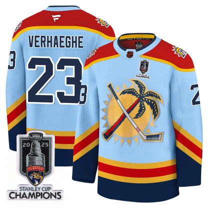 Men's Florida Panthers 2025 Stanley Cup Champions Jersey - All Stitched