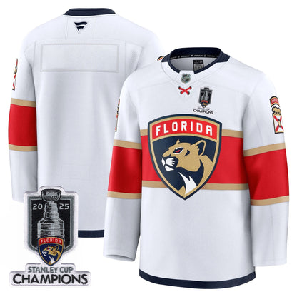 Men's Florida Panthers 2025 Stanley Cup Champions Jersey - All Stitched