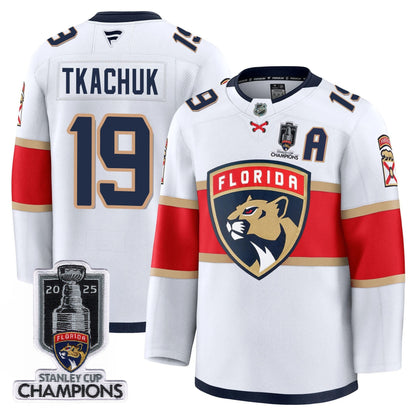 FLA 2025 Stanley Cup Champions Jersey - All Stitched