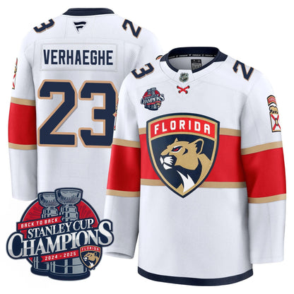 FLA 2025 Stanley Cup B2B Champions Jersey N1 - All Stitched