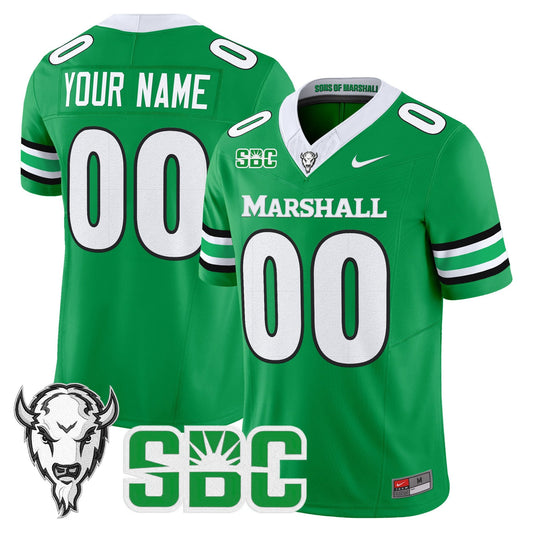 Marshall Thundering Herd 2025 Vapor Limited Custom Jersey - All stitched