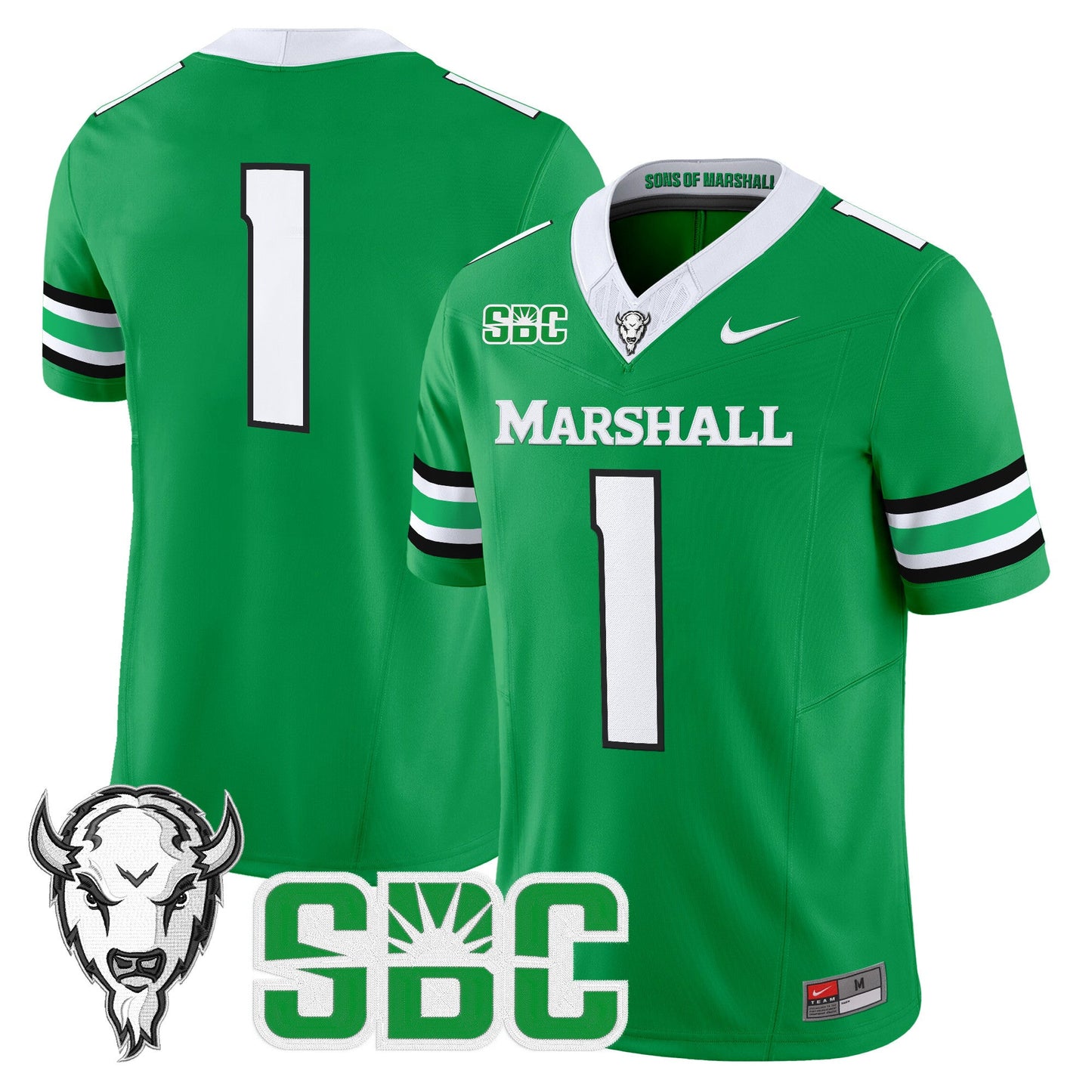 Men's Marshall Thundering Herd 2025 Vapor Limited Jersey - All stitched
