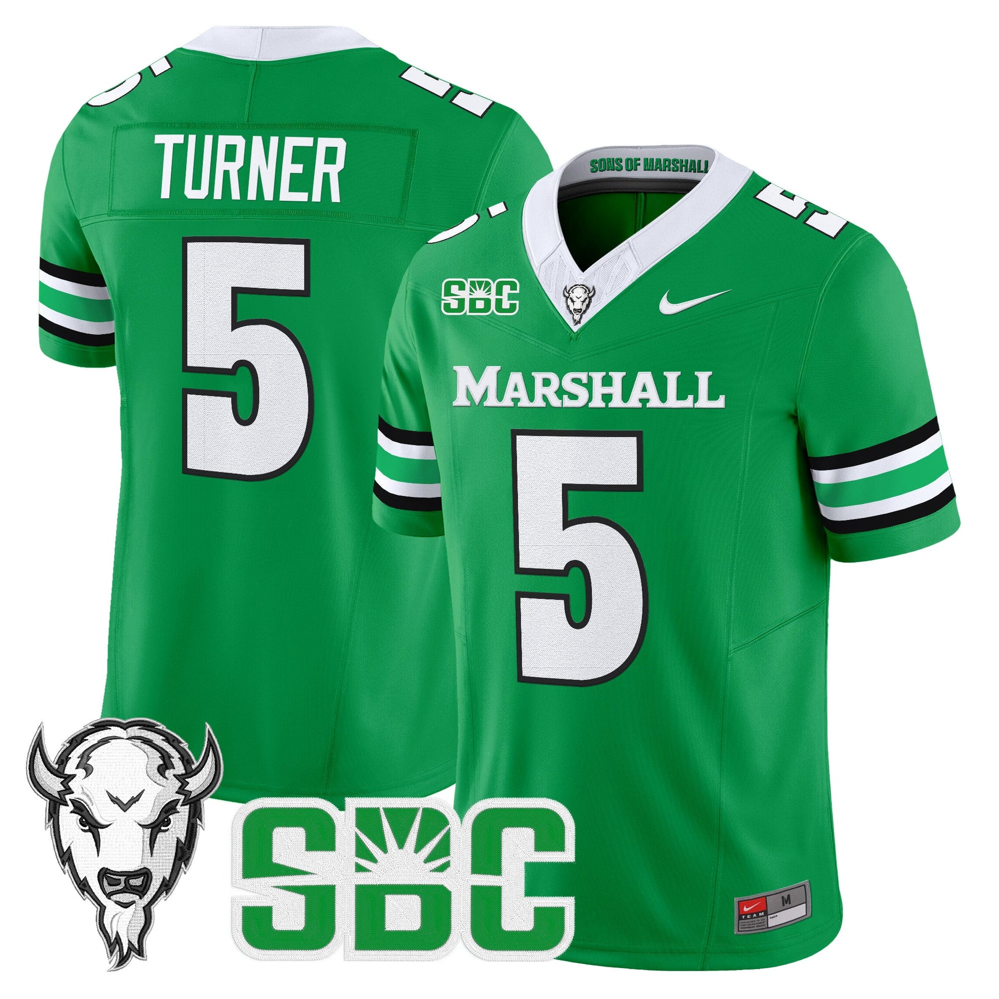Men's Marshall Thundering Herd 2025 Vapor Limited Jersey - All stitched