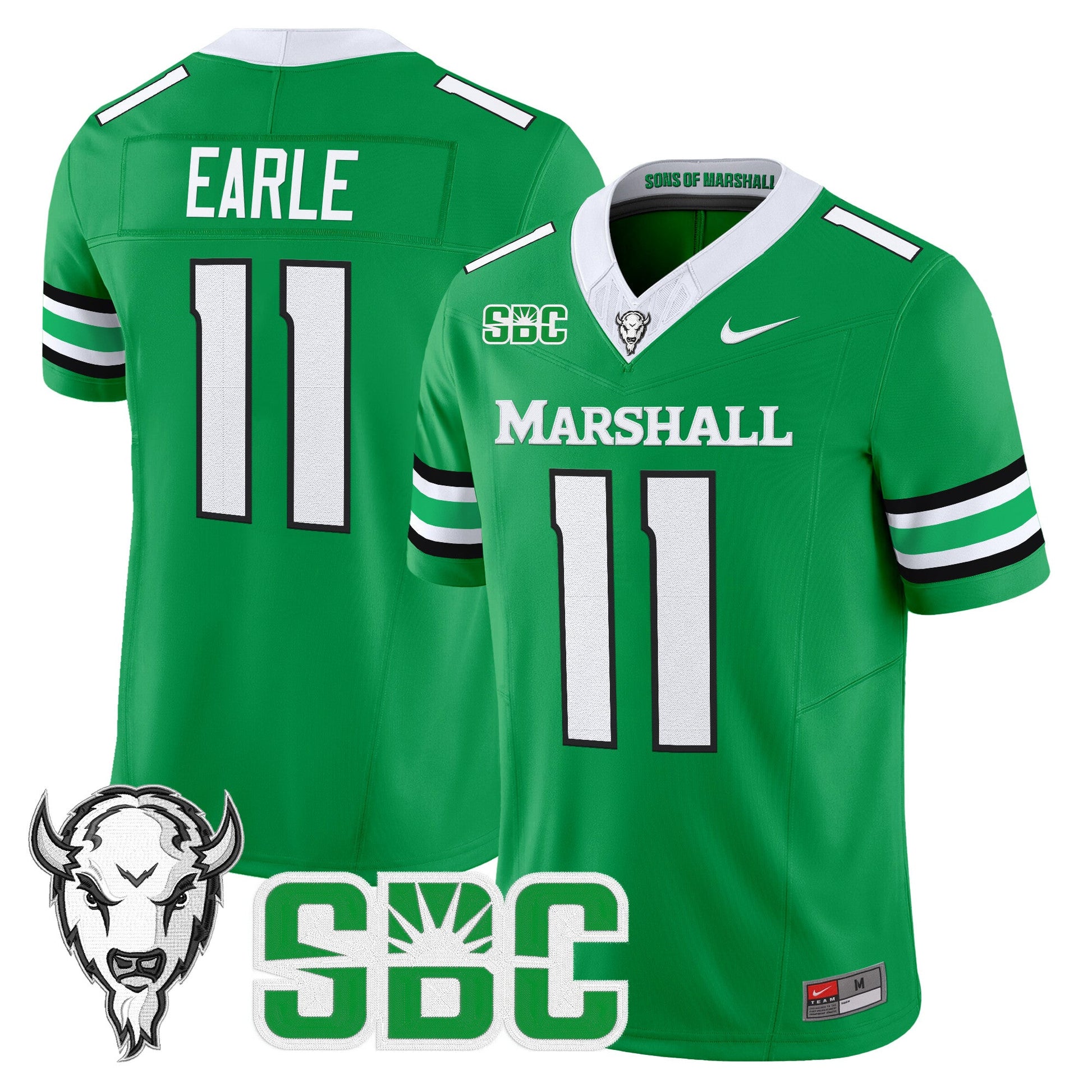 Men's Marshall Thundering Herd 2025 Vapor Limited Jersey - All stitched