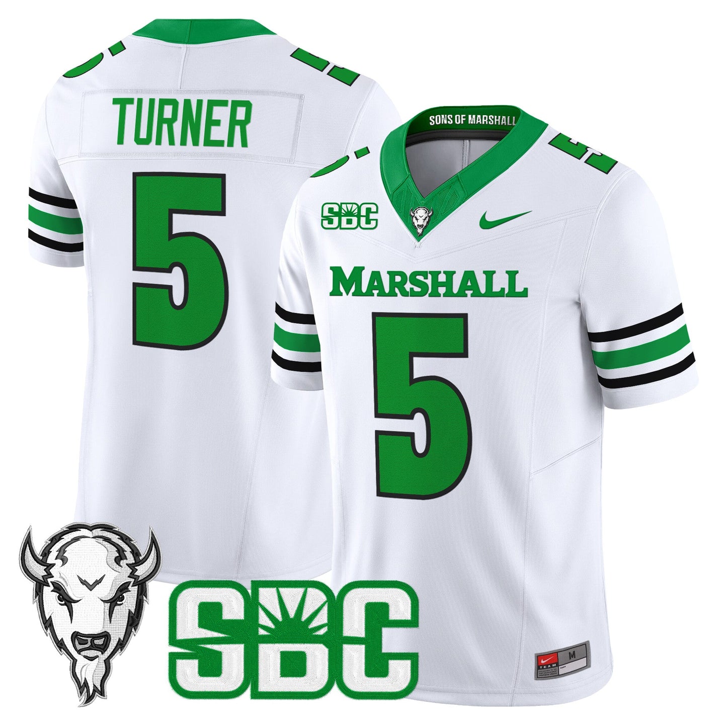 Men's Marshall Thundering Herd 2025 Vapor Limited Jersey - All stitched