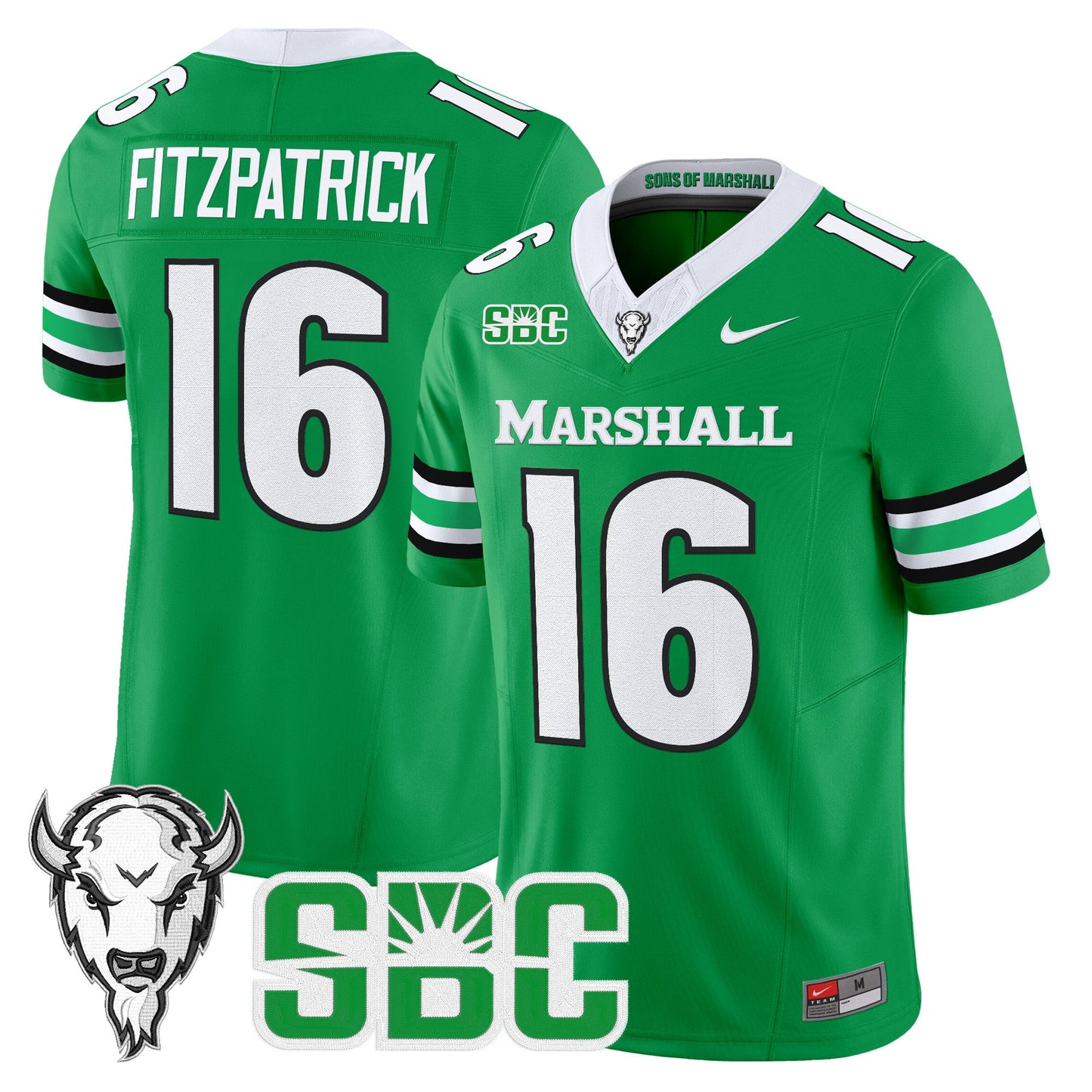 Men's Marshall Thundering Herd 2025 Vapor Limited Jersey - All stitched