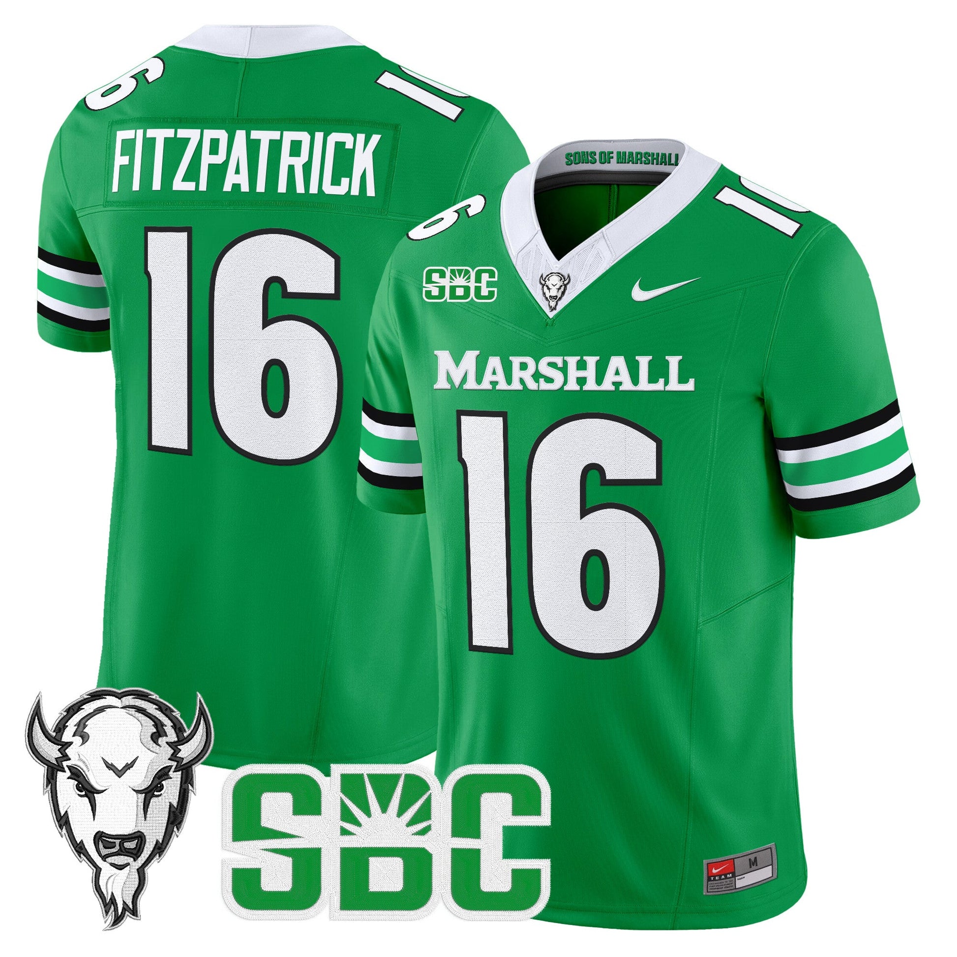 Men's Marshall Thundering Herd 2025 Vapor Limited Jersey - All stitched