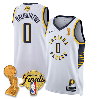 Men's Indiana Pacers Swingman Jersey - Final + Trophy Patch - All Stitched