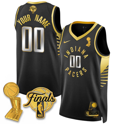 Men's Indiana Pacers Swingman Jersey - Final + Trophy Patch - All Stitched
