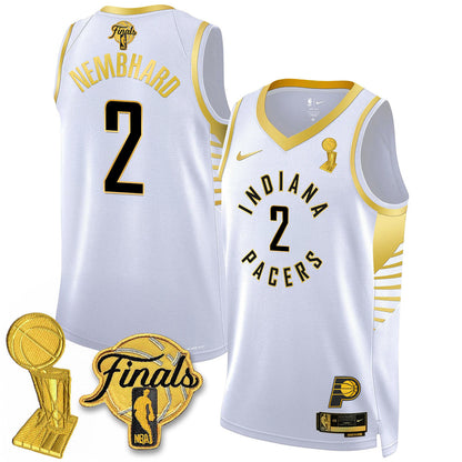 IND Swingman Jersey - Final + Trophy Patch N2 - All Stitched