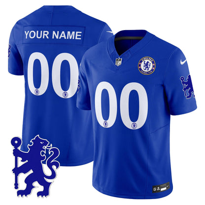 Chelsea 2025 Soccer x Football Vapor Limited Custom Jersey - All stitched