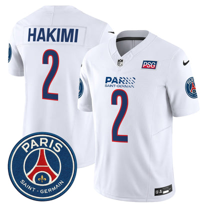 Men's Paris Saint-Germain 2025 Soccer x Football Vapor Limited Jersey - Stitched