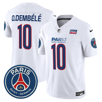 Men's Paris Saint-Germain 2025 Soccer x Football Vapor Limited Jersey - Stitched
