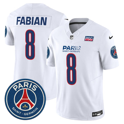 Men's Paris Saint-Germain 2025 Soccer x Football Vapor Limited Jersey - Stitched