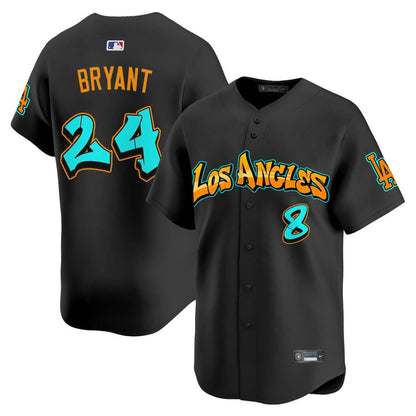 Men's Los Angeles Dodgers 'Graffiti Street Style Edition' Vapor Premier Limited Jersey - All Stitched