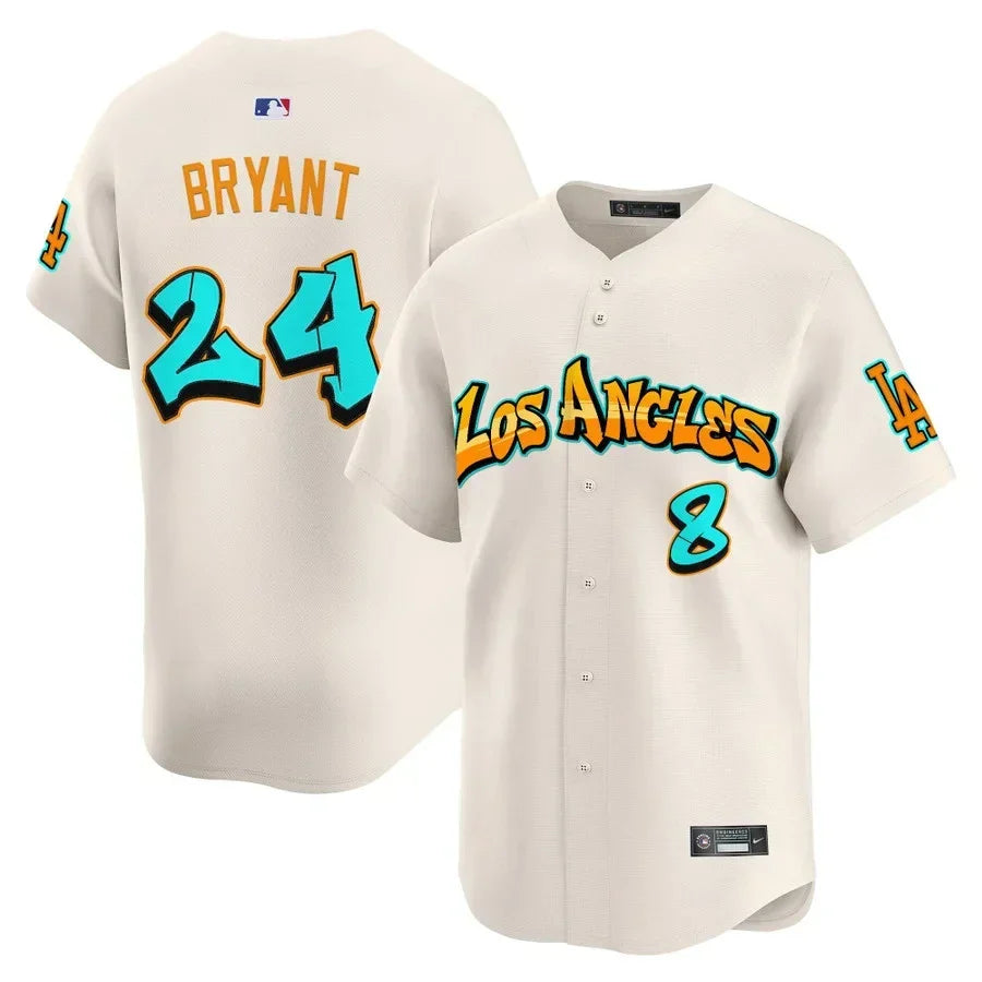Men's Los Angeles Dodgers 'Graffiti Street Style Edition' Vapor Premier Limited Jersey - All Stitched
