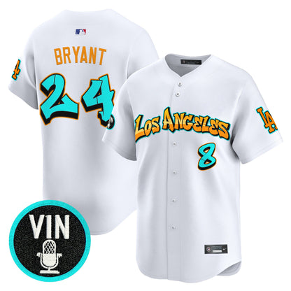 Men's Los Angeles Dodgers 'Graffiti Street Style Edition' Vapor Premier Limited Jersey - All Stitched