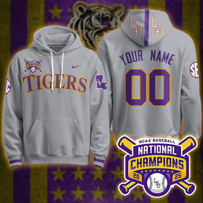 LSU Tigers 2025 World Series Champions Limited Hoodie - All Stitched
