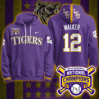 LSU Tigers 2025 World Series Champions Limited Hoodie - All Stitched