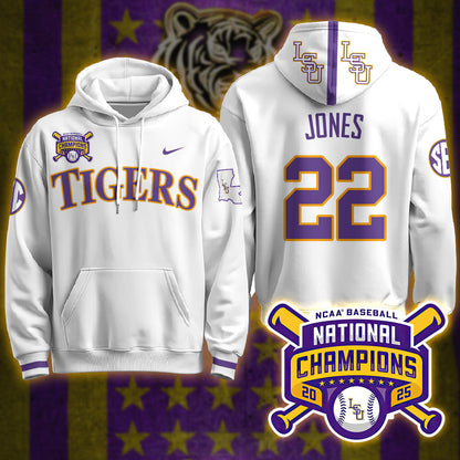 LSU Tigers 2025 World Series Champions Limited Hoodie - All Stitched