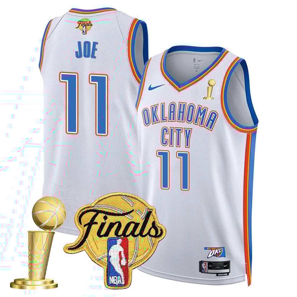 Men's Oklahoma City Thunder 2024-25 Champions Jersey - All Stitched