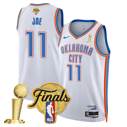 Men's Oklahoma City Thunder 2024-25 Champions Jersey - All Stitched