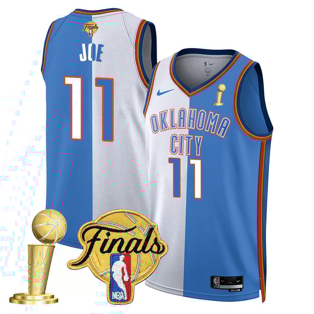 Men's Oklahoma City Thunder 2024-25 Champions Jersey - All Stitched