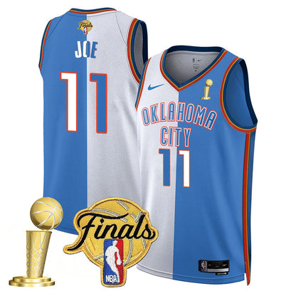 Men's Oklahoma City Thunder 2024-25 Champions Jersey - All Stitched