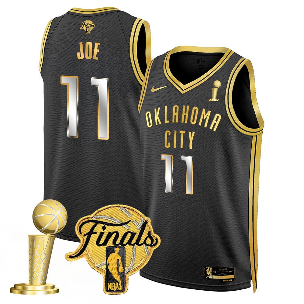 Men's Oklahoma City Thunder 2024-25 Champions Jersey - All Stitched