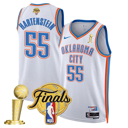 Men's Oklahoma City Thunder 2024-25 Champions Jersey - All Stitched
