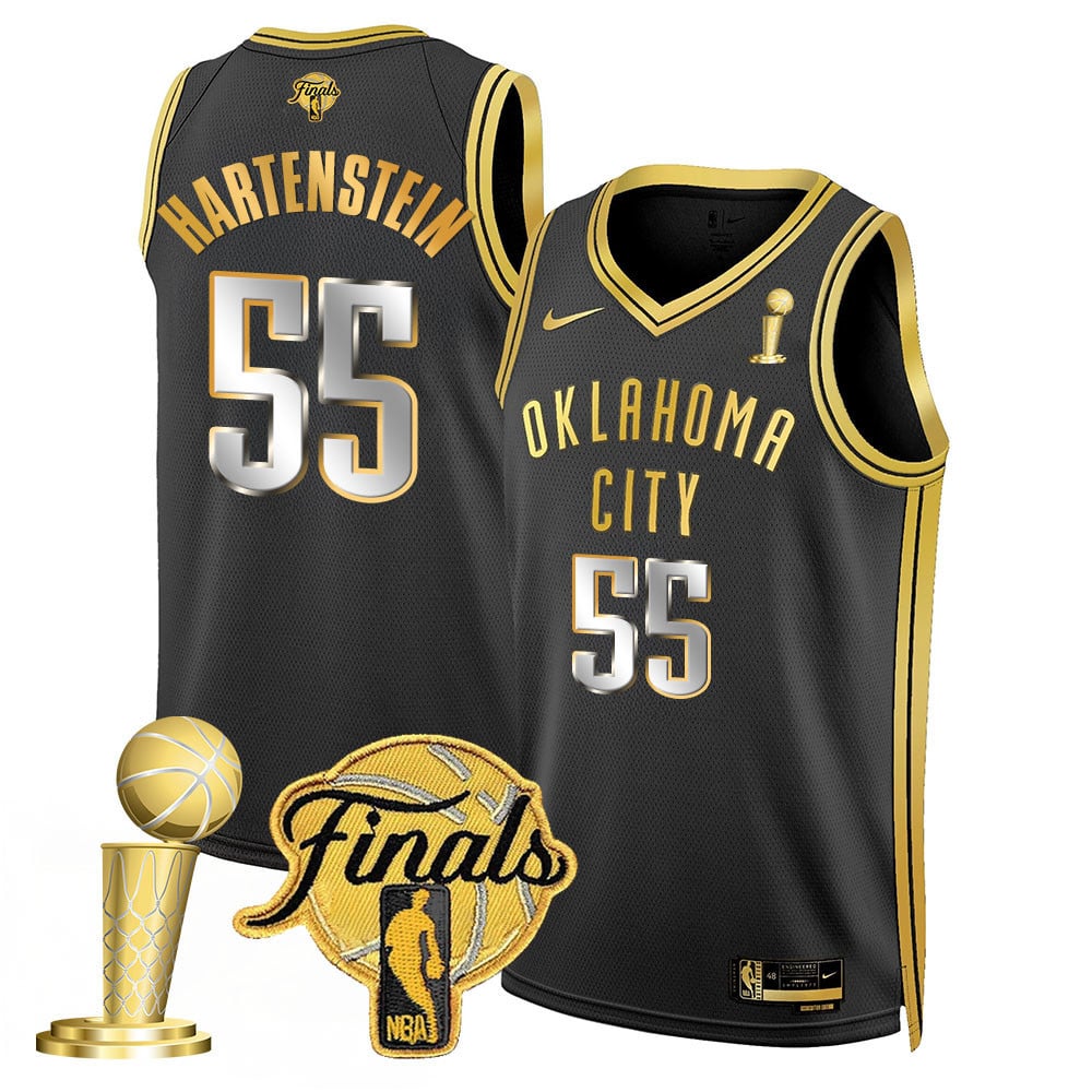 Men's Oklahoma City Thunder 2024-25 Champions Jersey - All Stitched