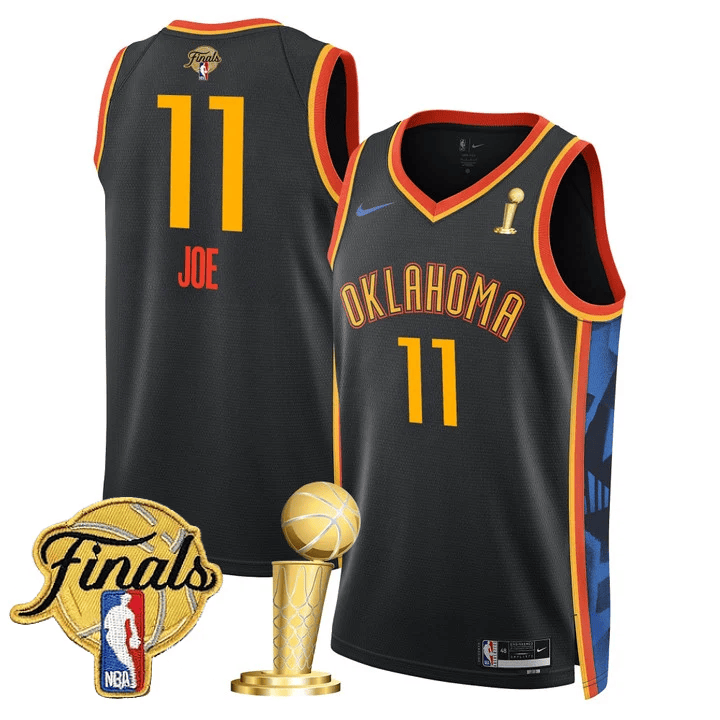 Men's Oklahoma City Thunder 2024-25 Champions Jersey - All Stitched