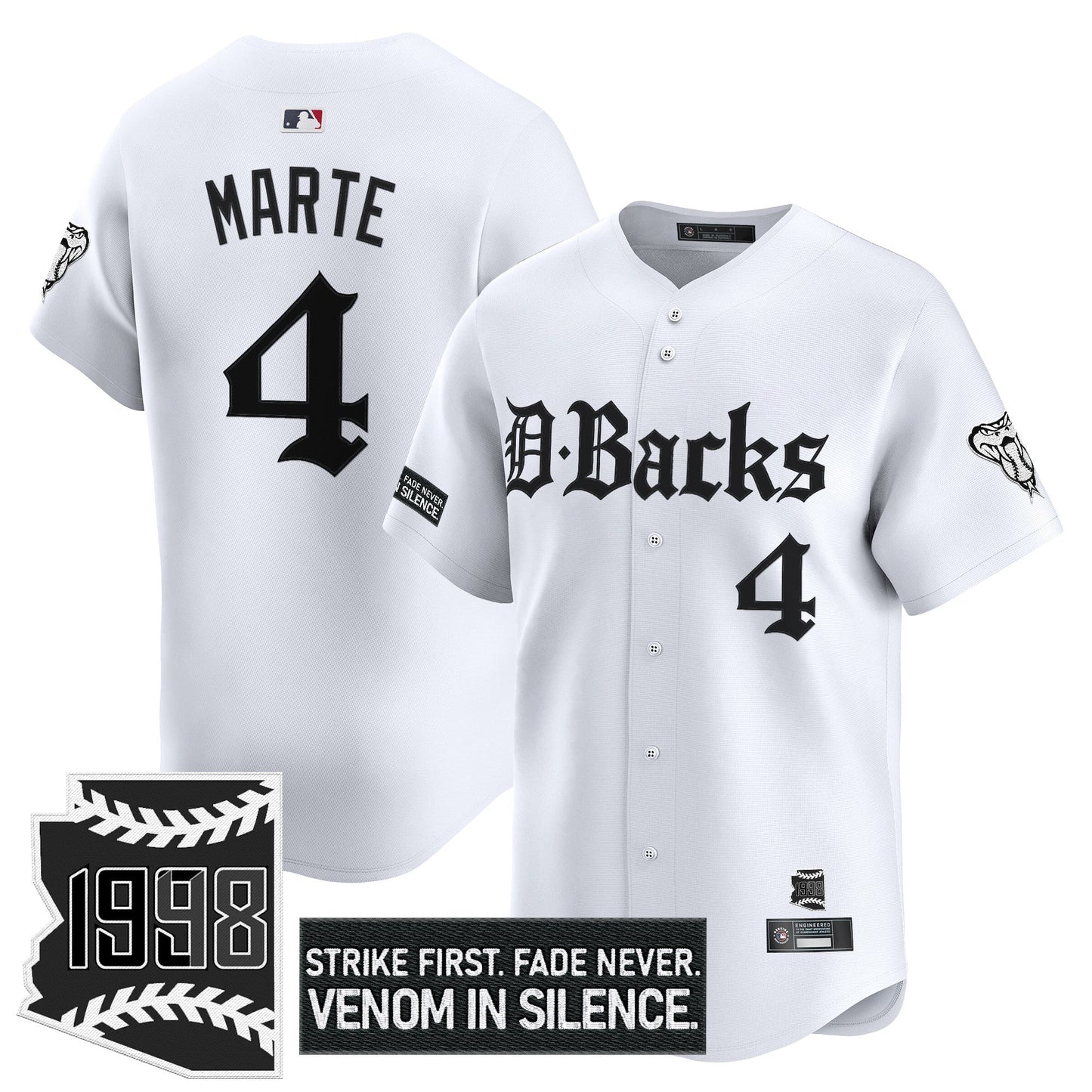 ARI 'Gothic Desert Fang Edition' Vapor Premier Limited Jersey V2 - All Stitched